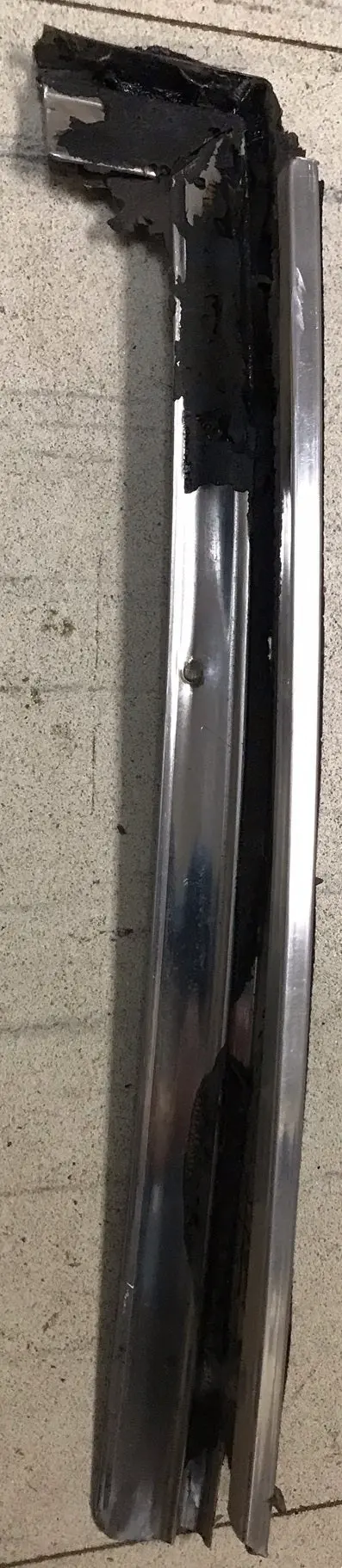 Roof Pillar Channel ,T-Top Left Used 78-81 Trans Am Camaro 1