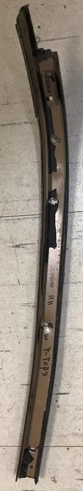 Windshield Pillar Channel ,T-Top Right Used 78-81 Trans Am Camaro 1