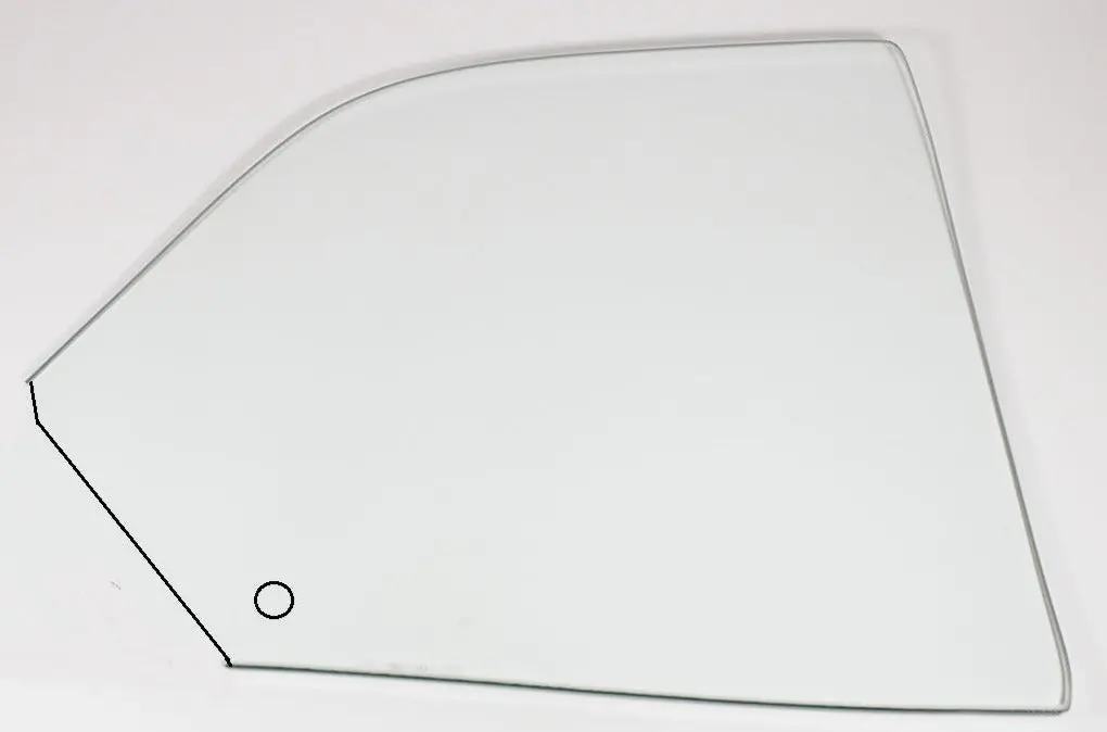 Quarter Glass ,Sedan Left Clear New 66 67 Chevelle 300 1