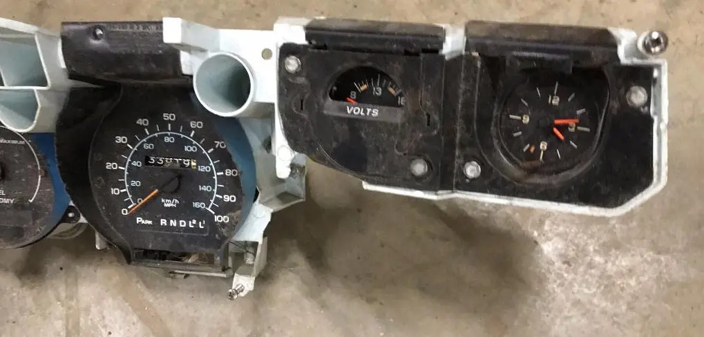 Dash Gauge Cluster ,Used 76 77 Chevelle Elcamino Monte Carlo 2