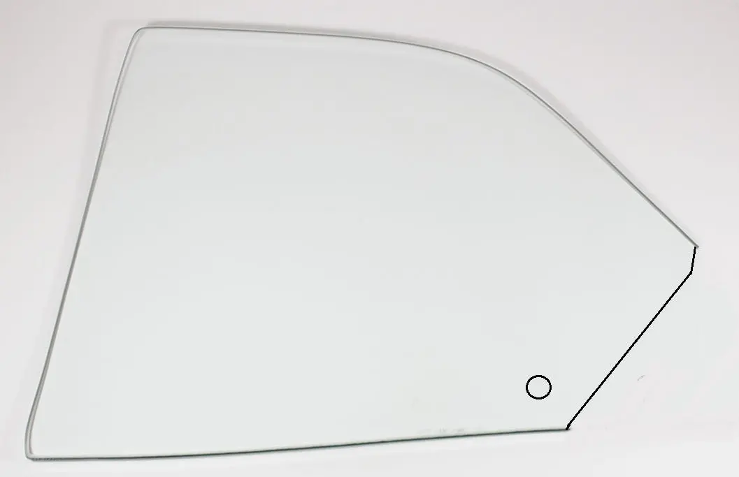 Quarter Glass ,Sedan Right Clear New 66 67 Chevelle 1