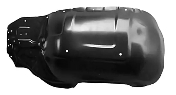 Front Wheel Well, Right Steel New 68-72 Chevelle 1