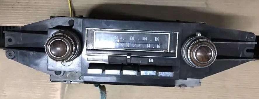 Am/Fm 8 Track Radio, 76 Deville Eldorado, Used, 1