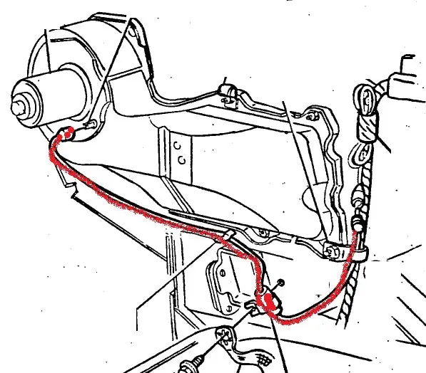 Radio Capacitor, 64-75 Mounts On Blower Motor 1