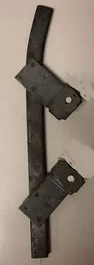 Quarter Glass Rear Track ,Right Used 66 67 Nova Coup 1