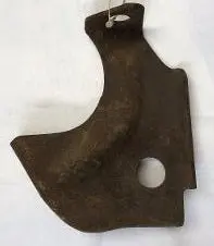 Rear Bumper Bracket ,Lower Left Used, 70-72 Gto Lemans Tempest 1