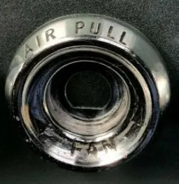Heater "Fan" Knob Bezel ,Used 62-65 Nova 1