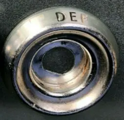 Heater "Defrost" Knob Bezel ,Used 62-65 Nova 1
