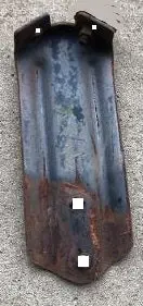 Front Bumper Bracket ,Upper Used 76 Firebird Ta 1