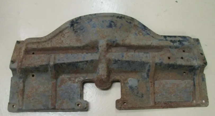 Radiator Holddown Panel ,Used 68-72 Gto,68 Cat Bonne 1