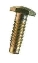 Seat Belt Bolt, New, Cadmium, Fine Thread, 64-66 Gm Cars 1