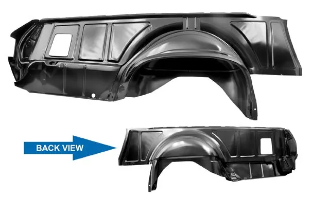 Quarter Inner Panel Assmy ,Right New 68-72 Elcamino 1