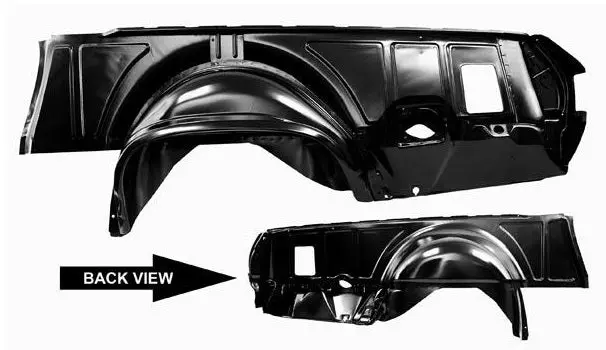 Quarter Inner Panel Assmy ,Left New 68-72 Elcamino 1