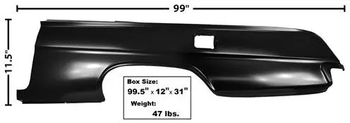 Quarter Panel ,Full Left,New 62 Impala Hardtop 1