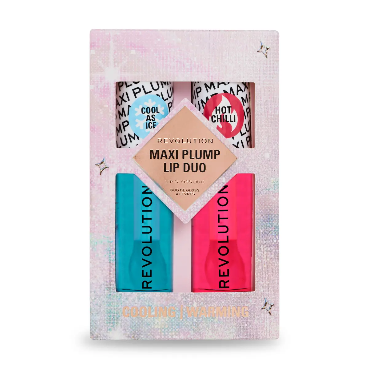 Lip Set Maxi Plump Cool As Ice And Hot As Chilli - Outlet Make Up Revolution 1