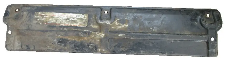 Radiator Holddown Panel ,3Hole,Used 68-77 Chevelle Nova 1