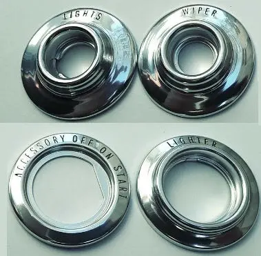 Dash Switches Bezel Set ,New 66 67 Nova 1