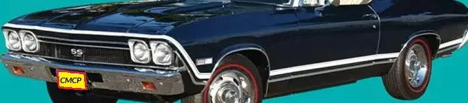 Stripe Kit ,Black Ss, 68 Chevelle 1