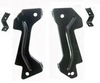 Grill Side Brackets ,Pair New 69 Chevelle 1