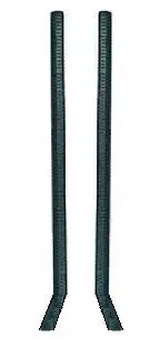 Quarter Glass B Pillar Channels, New, 68-74 Nova Ventura X-Body 1