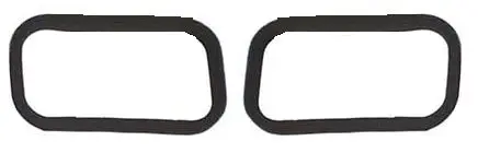 Backup Housing To Bumper Gaskets, 67 Pontiac Gs Sky 442 Supreme 1