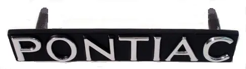 Grille Emblem, "Pontiac" New 78 Firebird Ta 1