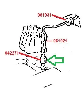 Oil Pressure Gauge Hose Fitting, Small Block, 67-76 Chevy 2