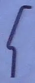 Outside Door Handle Rod, New 71-76 B-Body Chevy Pontiac 1