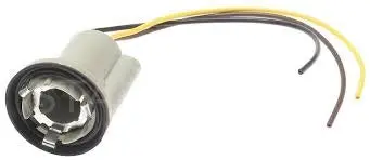 Tail Or Park Light Socket, 3 Wires, 2 Terminals 1