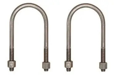 U Bolts, For Multileaf Springs, New, Pair, 67-81 Fb Cam 68-79 Nova X-Body 1