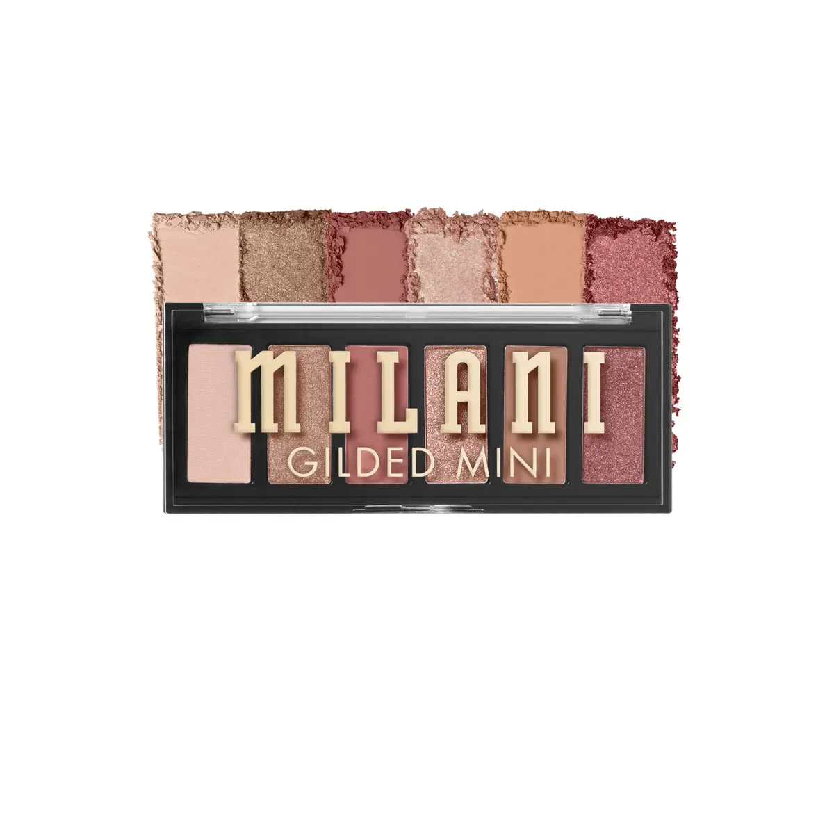Sombras Gilded Mini Eyeshadow Quads Its All Rose - Milani 1