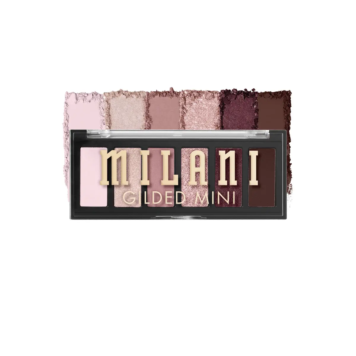 Sombras Gilded Mini Eyeshadow Quads The Wine Down - Milani 1