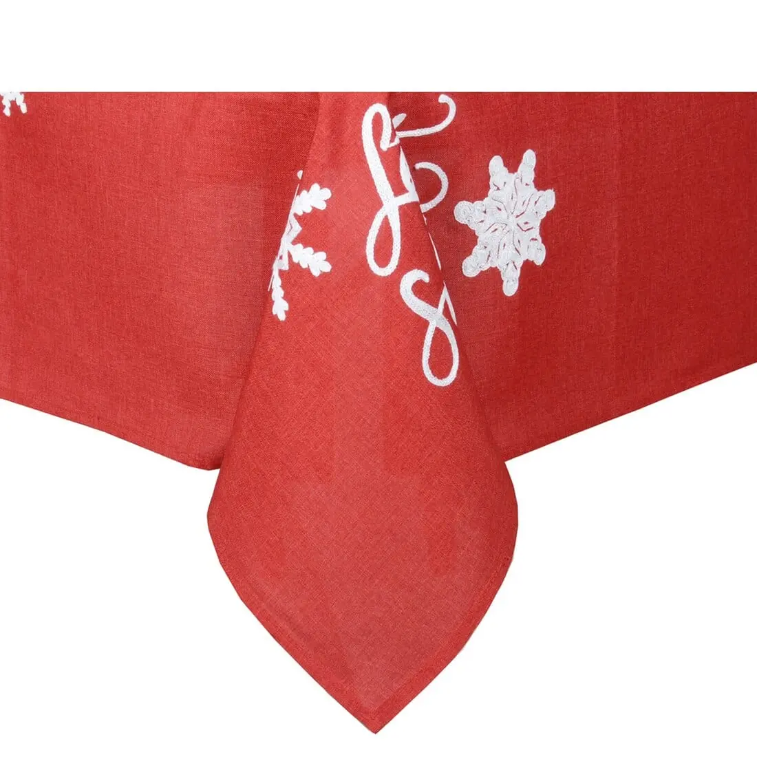 Let It Snow Fabric Tablecloths / Napkins Xmas Decoration 1