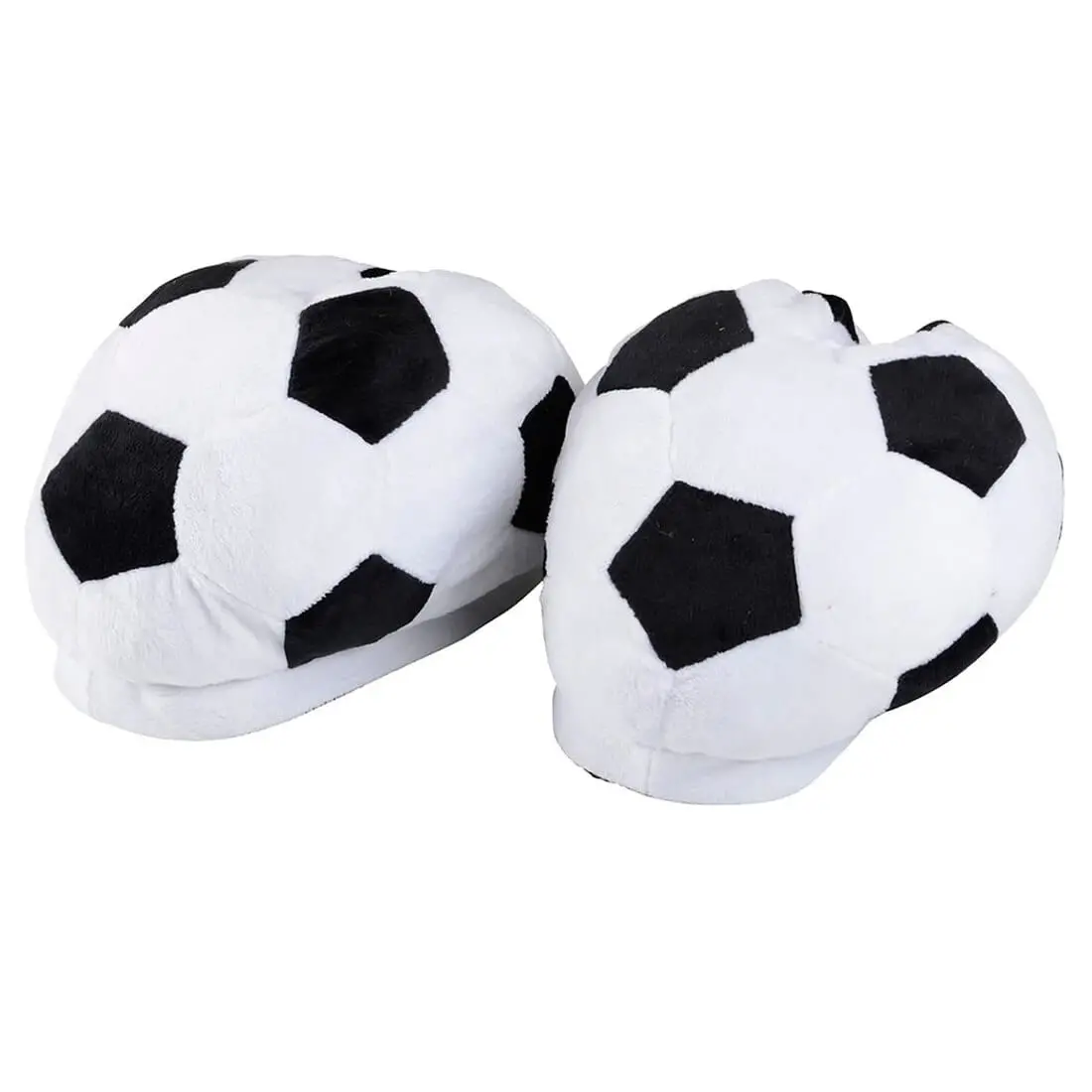 Kids Novelty 3D Football Shaped Slippers With Non-Slip Soles 1