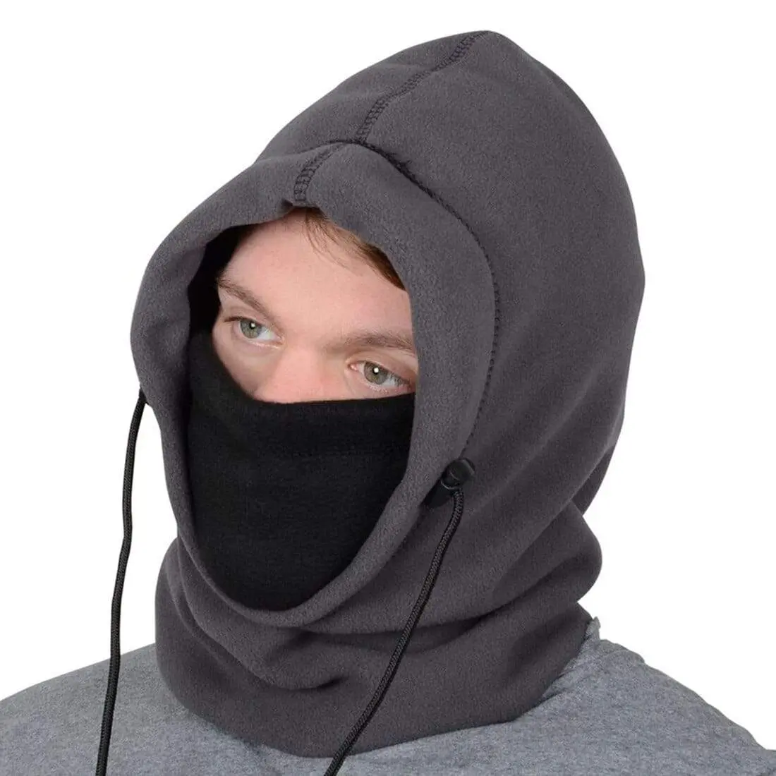 Adults 6 In 1 Reversible Fleecy Polar Hood Assorted Colours 3
