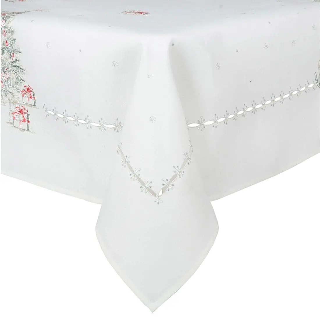Christmas Tree Fabric Tablecloths / Napkins Xmas Decoration 1