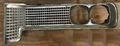 Front Grill ,Left Used 69 Lemans Tempest 1