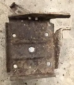 Rear Shock Lower Plate ,Left Used 63-67 Nova 1