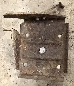 Rear Shock Lower Plate ,Right Used 63-67 Nova 1