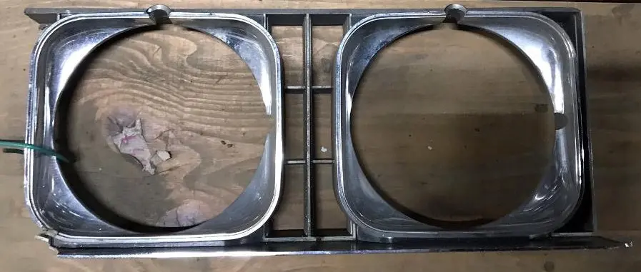 Headlight Bezel ,Left Used 73 Caprice 1