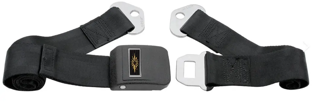 Seat Belt & Buckle, Std New 64-66 Chevell Nova Impala 1