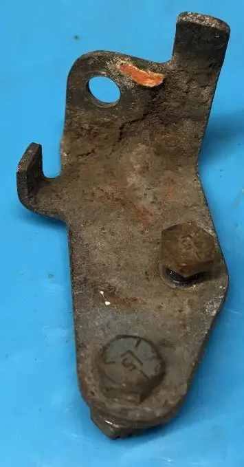 Idle Stop Solenoid Bracket, 4V Carb Used 68-9 Pontiac 1