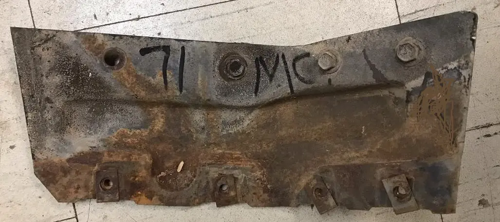 Front Wheel Well Extension ,Left Used 70-2 Monte Carlo 1