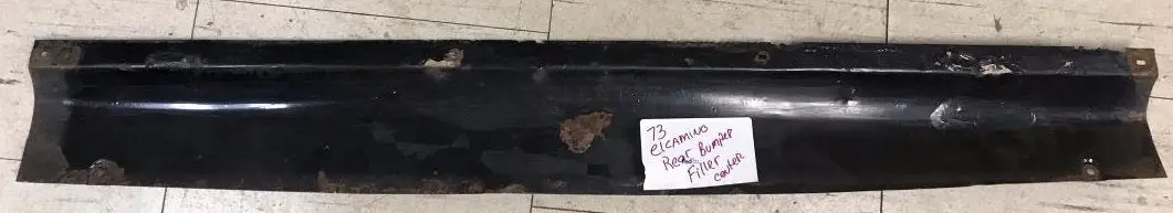 Rear Bumper Filler, Center Used 73-77 Elcamino 1