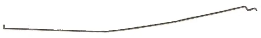 Door Opening Rod ,Left Used 75-79 Nova X-Body 1