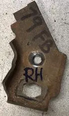 Front Brake Hose Bracket ,Right Used 70-81 Camaro Trans Am 1