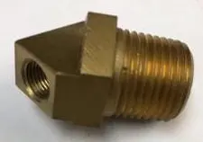 Oil Gauge Elbow Fitting, New, 396 69 Chevy 1
