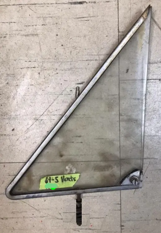 Vent Window Frame ,Ht Conv Right Used 64-65 A-Body 1
