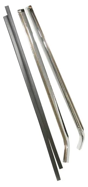 Quarter Glass Front Sash, New Pair 66-67 Nova 1