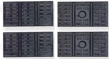 Leaf Springs Pads, Mono, 67-9 F-Body 62-67 Nova 1